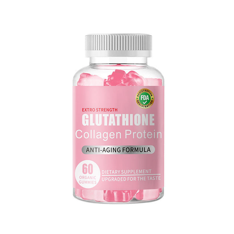 Glutathione & Apple Cider Vinegar Gummies Collagen Beauty & Wellness Soft Candy