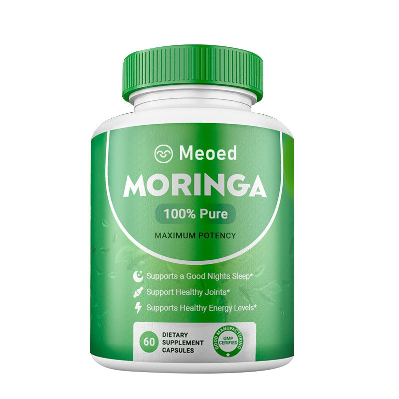 Moringa Leaf Capsules – Natural Herbal Supplement for Daily Wellness