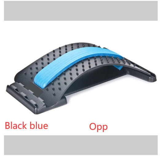Magnetic Back Stretcher & Lumbar Massager Adjustable Spine Support Pain Relief Device