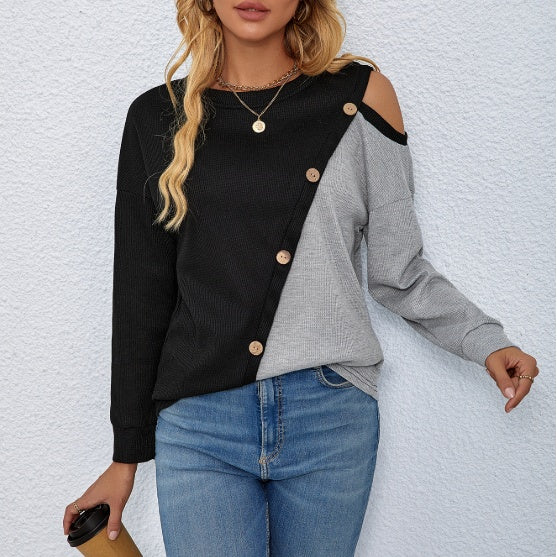 Women’s Casual Long Sleeveless Top – Lightweight Fit Polyester Shirt