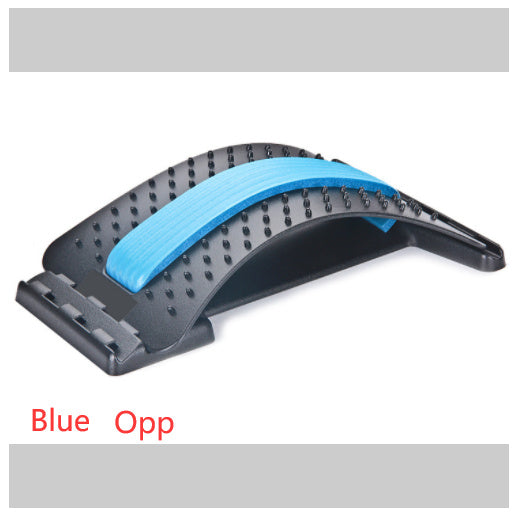 Magnetic Back Stretcher & Lumbar Massager Adjustable Spine Support Pain Relief Device