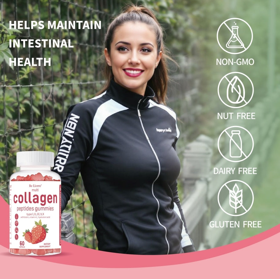 Collagen Peptide Gummies – Skin, Hair & Joint Support