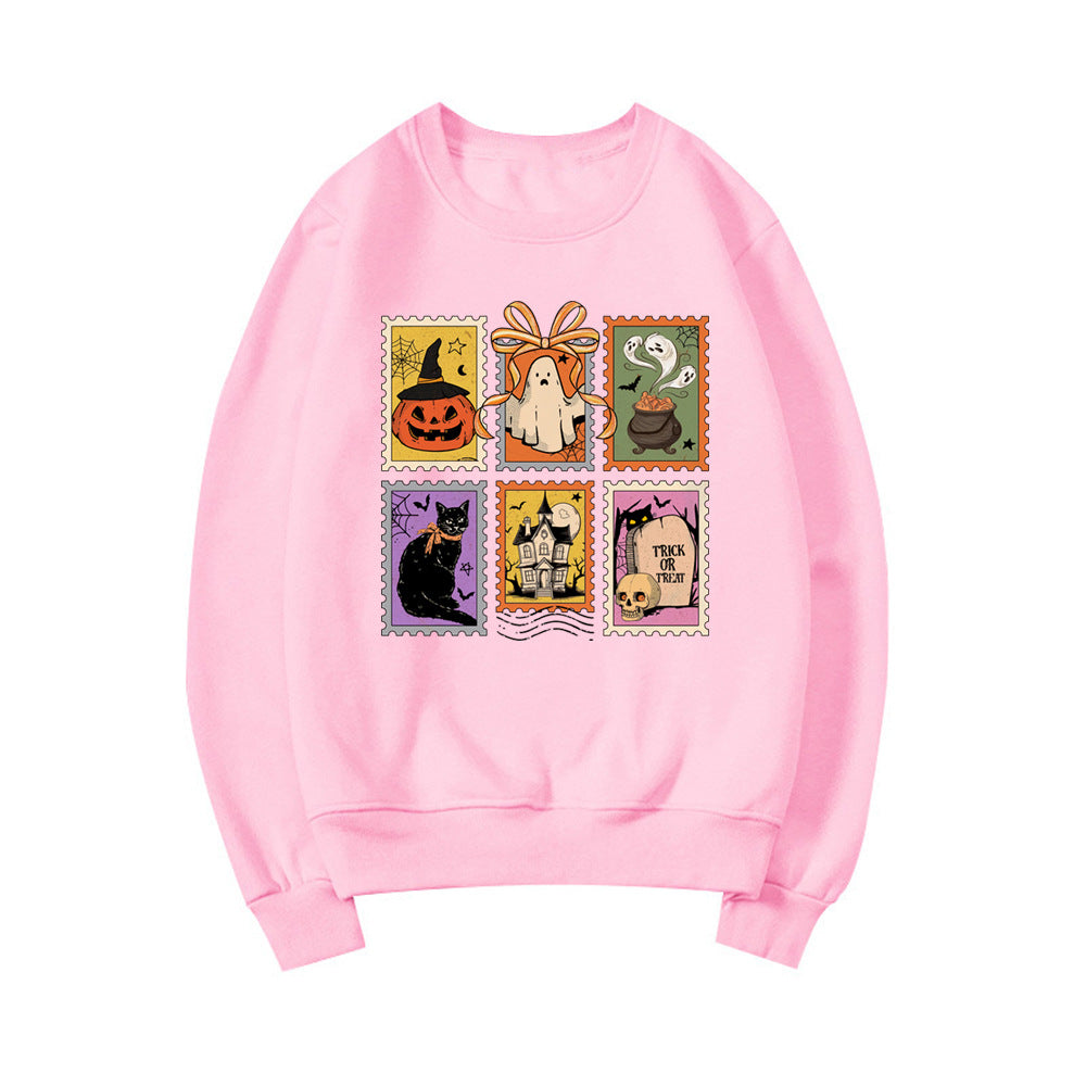 Men’s Street Hip-Hop Pullover Printed Long Sleeve Sweatshirt