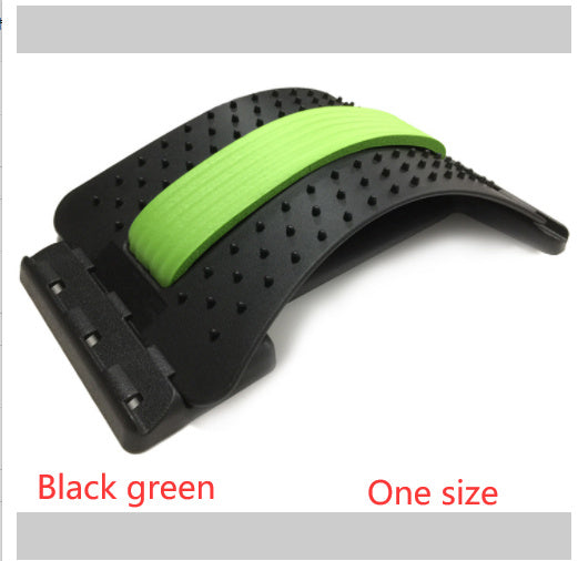 Magnetic Back Stretcher & Lumbar Massager Adjustable Spine Support Pain Relief Device