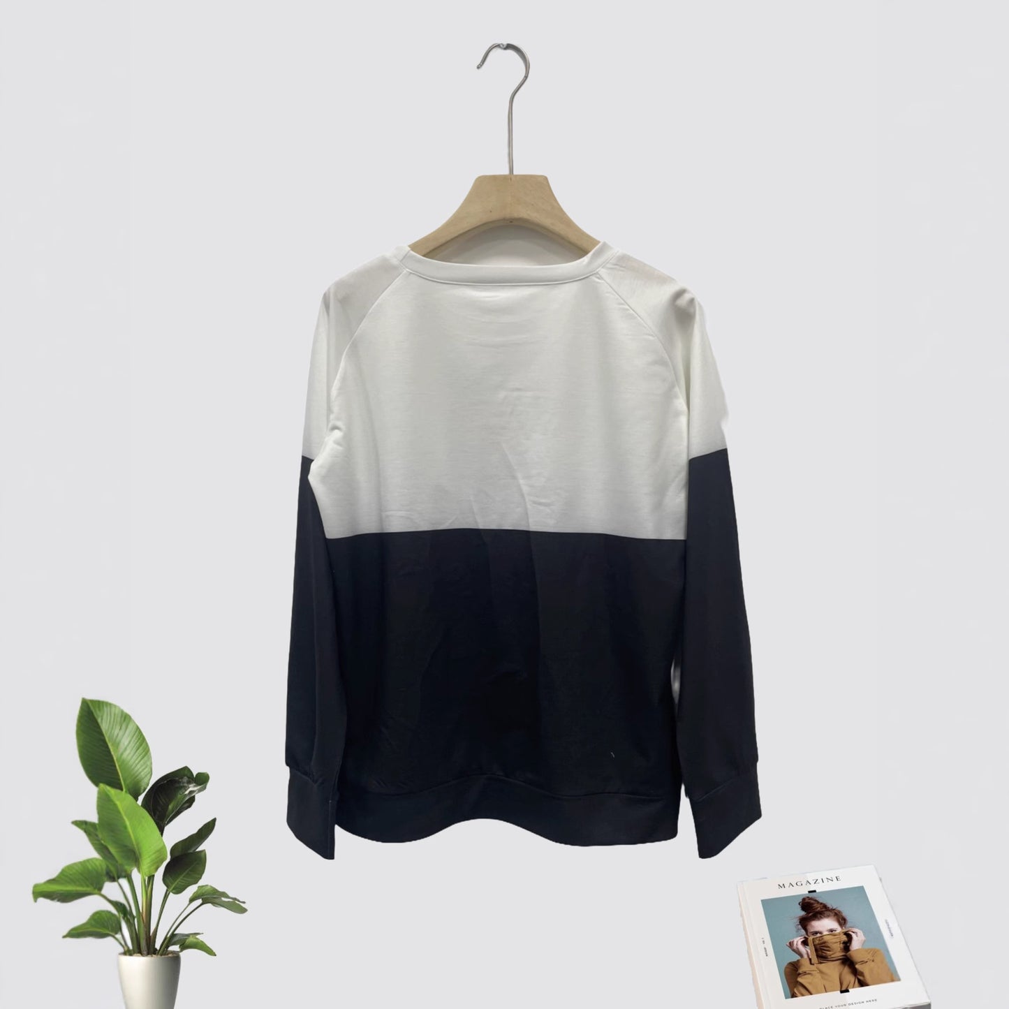 Christmas 3D Print Pullover Raglan Sleeve Polyester Sweater