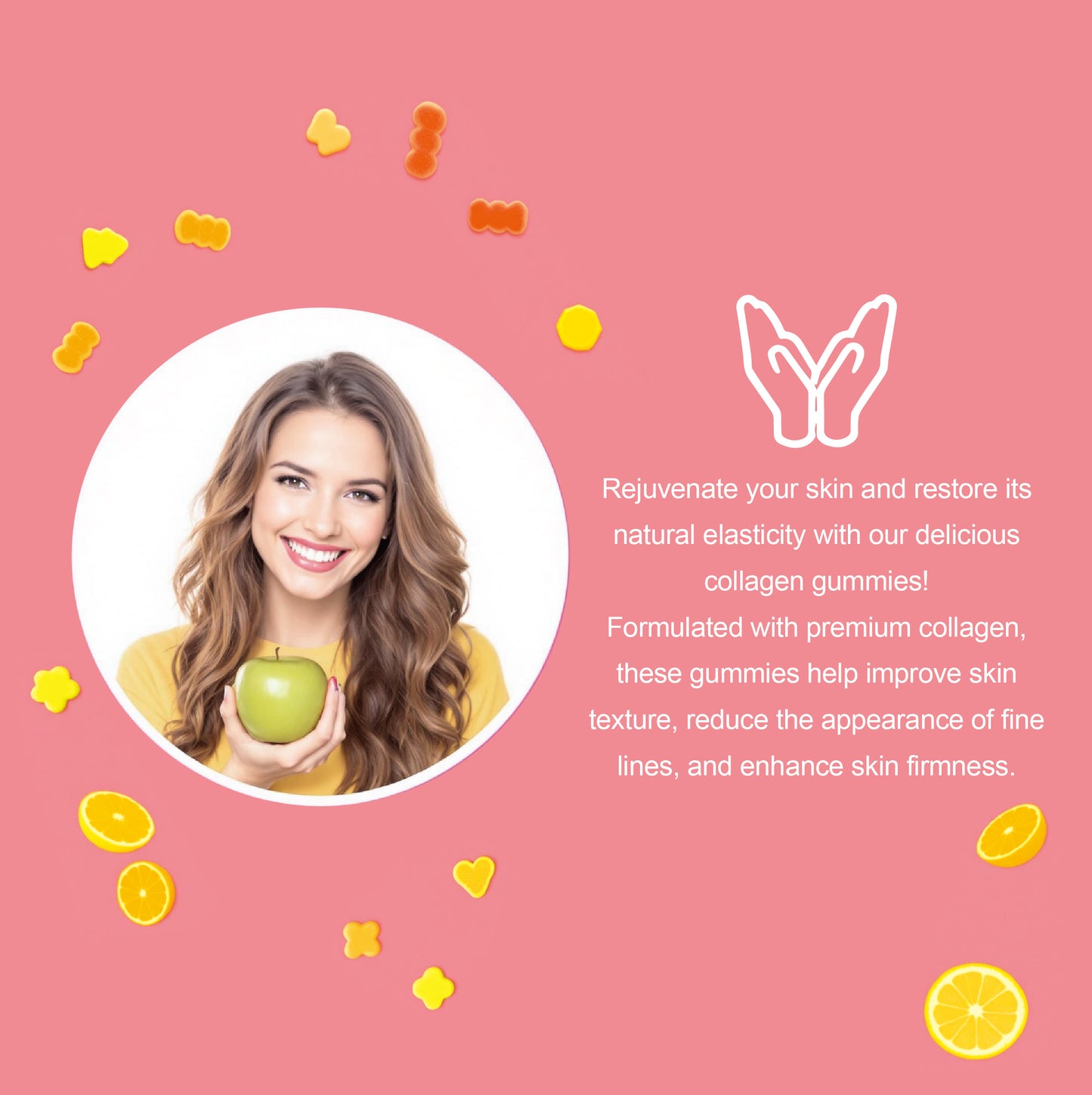 Collagen Peptide Gummies – Skin, Hair & Joint Support