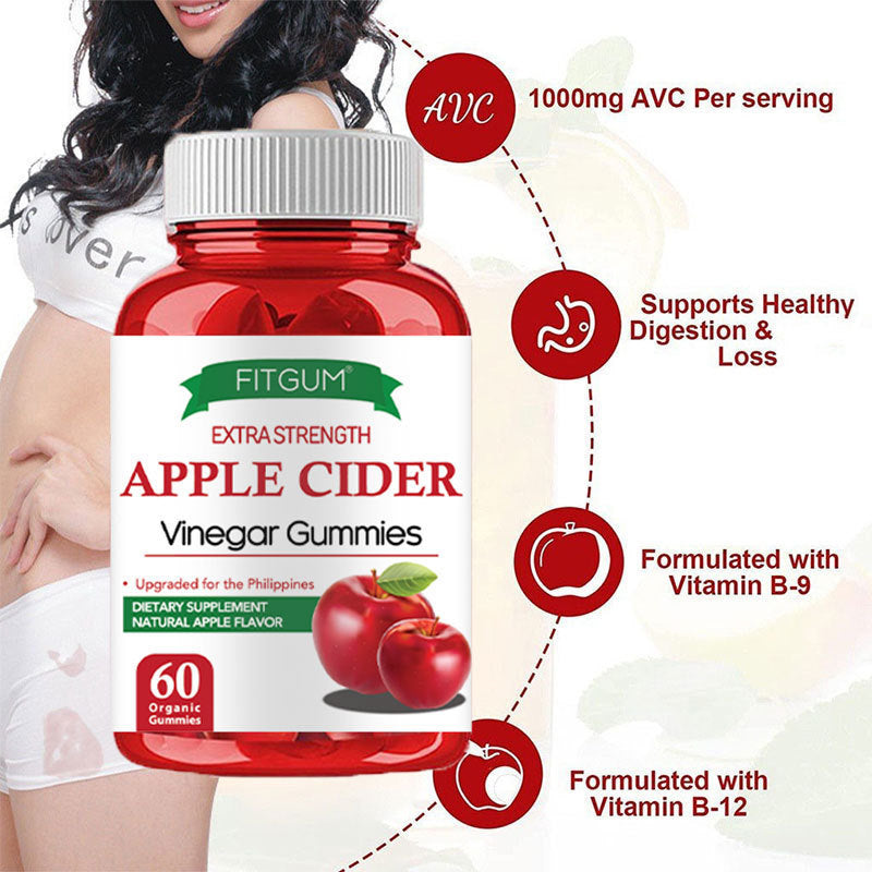 Glutathione & Apple Cider Vinegar Gummies Collagen Beauty & Wellness Soft Candy