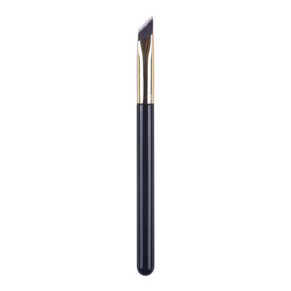 Professional Nylon Makeup Brush – Long Handle with Travel Bag