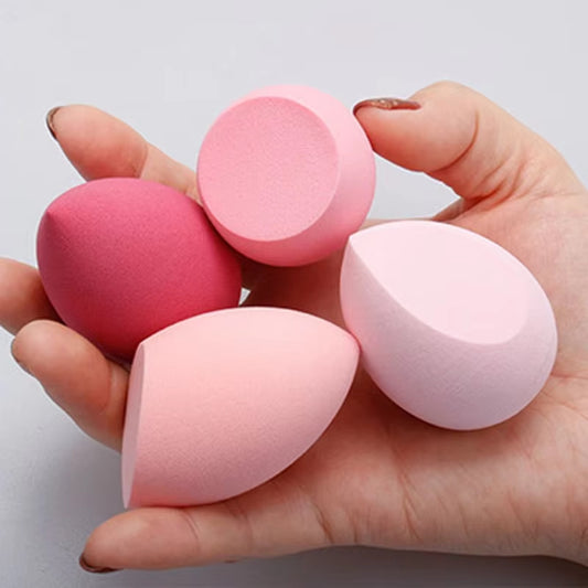 Shop 7-piece non-latex makeup sponge puff set for flawless blending. Soft, reusable, wet & dry dual use beauty blenders in multiple shapes & colors.