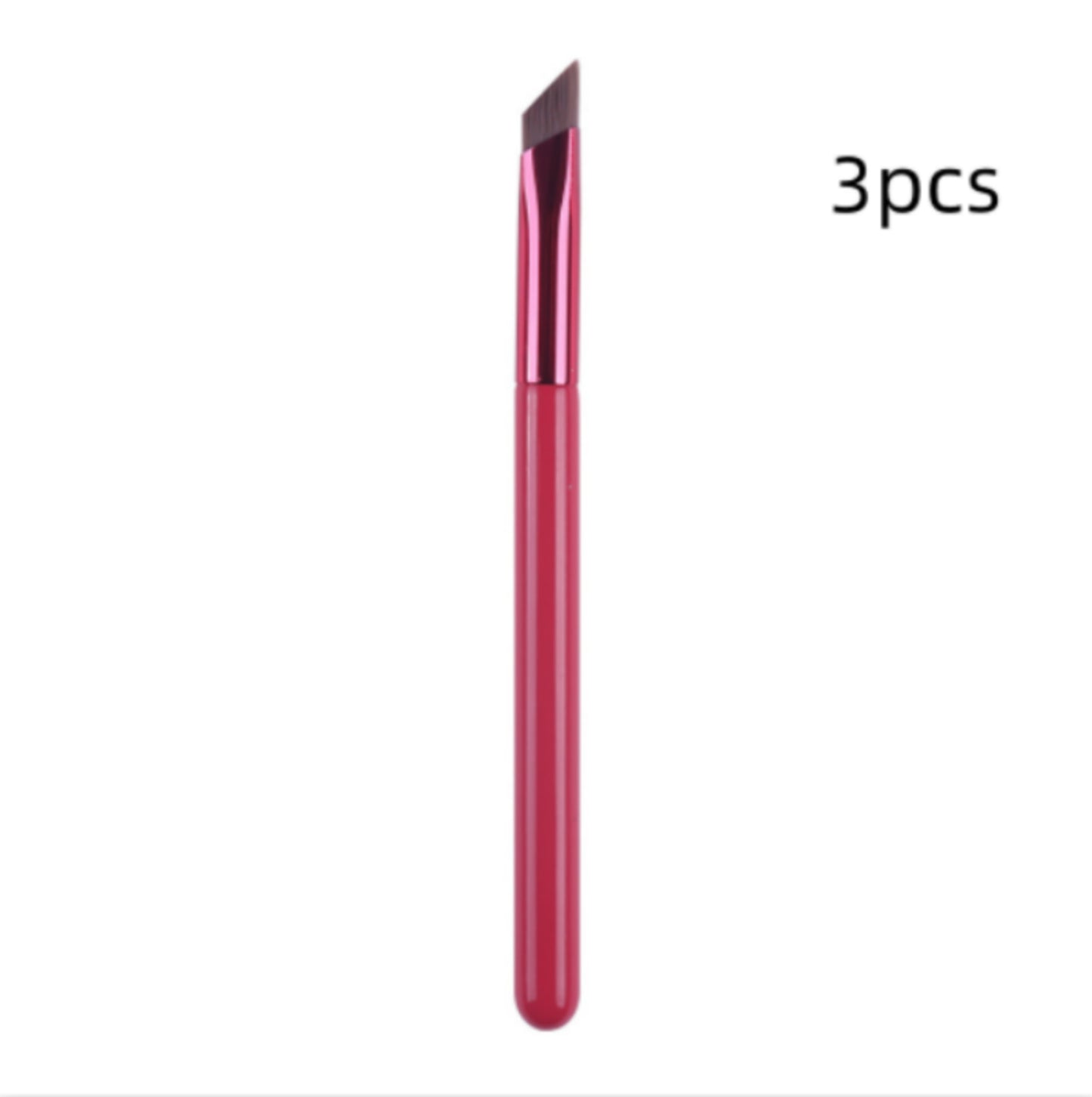 Professional Nylon Makeup Brush – Long Handle with Travel Bag