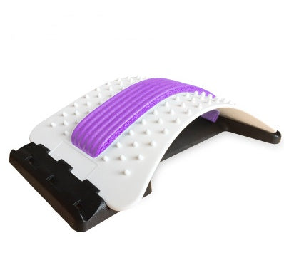 Magnetic Back Stretcher & Lumbar Massager Adjustable Spine Support Pain Relief Device