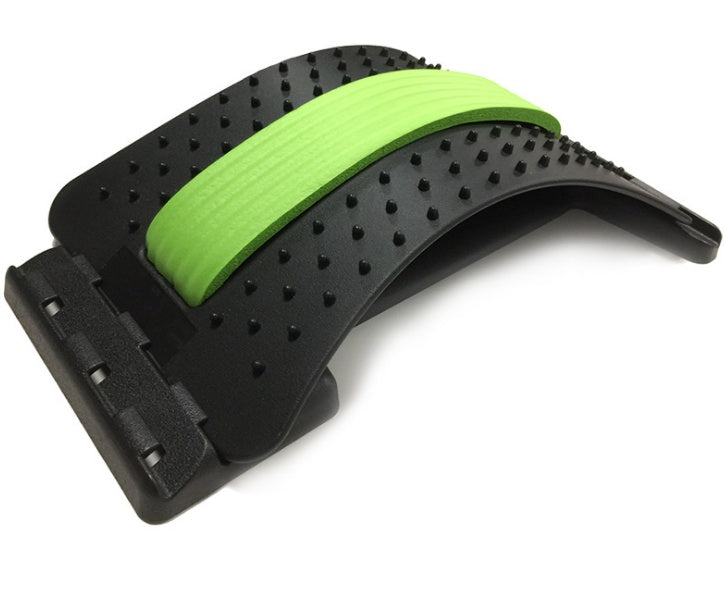 Magnetic Back Stretcher & Lumbar Massager Adjustable Spine Support Pain Relief Device
