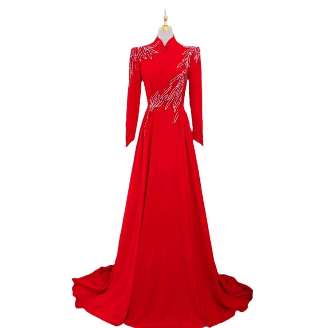 Beaded Artistic Retro Dress