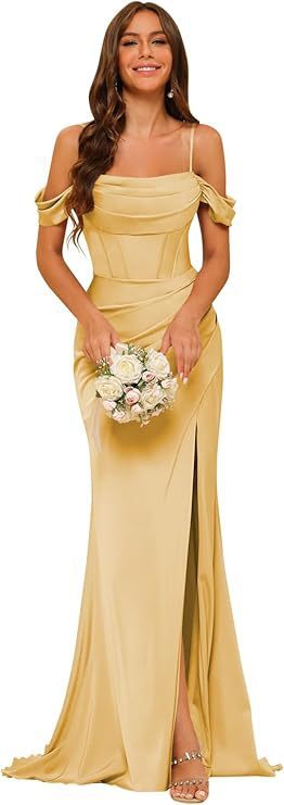 Elegant Sleeveless Wedding & Bridesmaid Long Dress