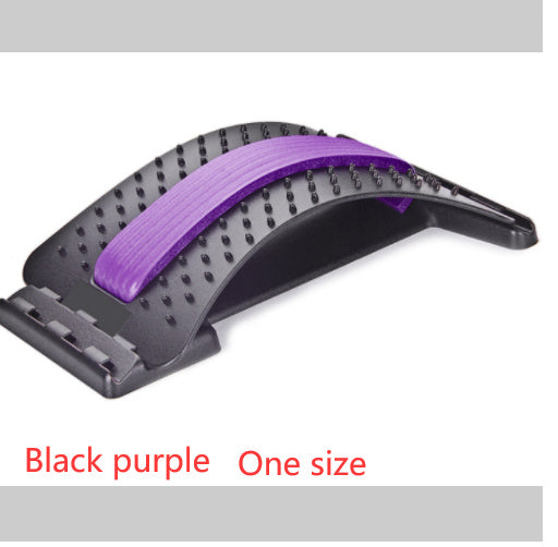 Magnetic Back Stretcher & Lumbar Massager Adjustable Spine Support Pain Relief Device