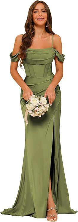 Elegant Sleeveless Wedding & Bridesmaid Long Dress