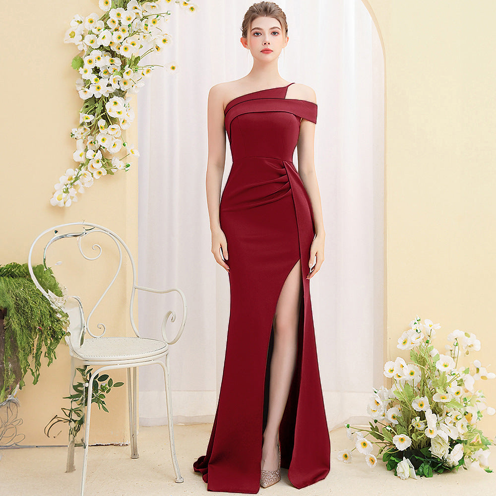 Sleeveless Mid-Waist Polyester Performance Dress with Zipper