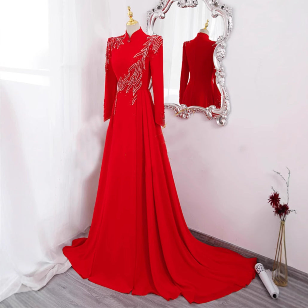 Beaded Artistic Retro Dress