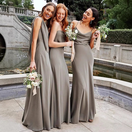 Chic sleeveless long dress made from polyester, designed for adults. Perfect for casual or formal occasions with a flattering silhouette.