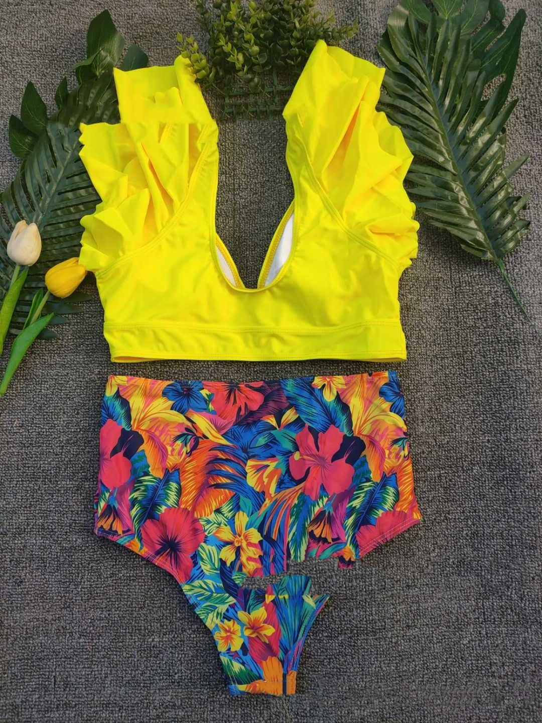 Women’s Nylon Swimwear – One-Piece for Swimming and Wading