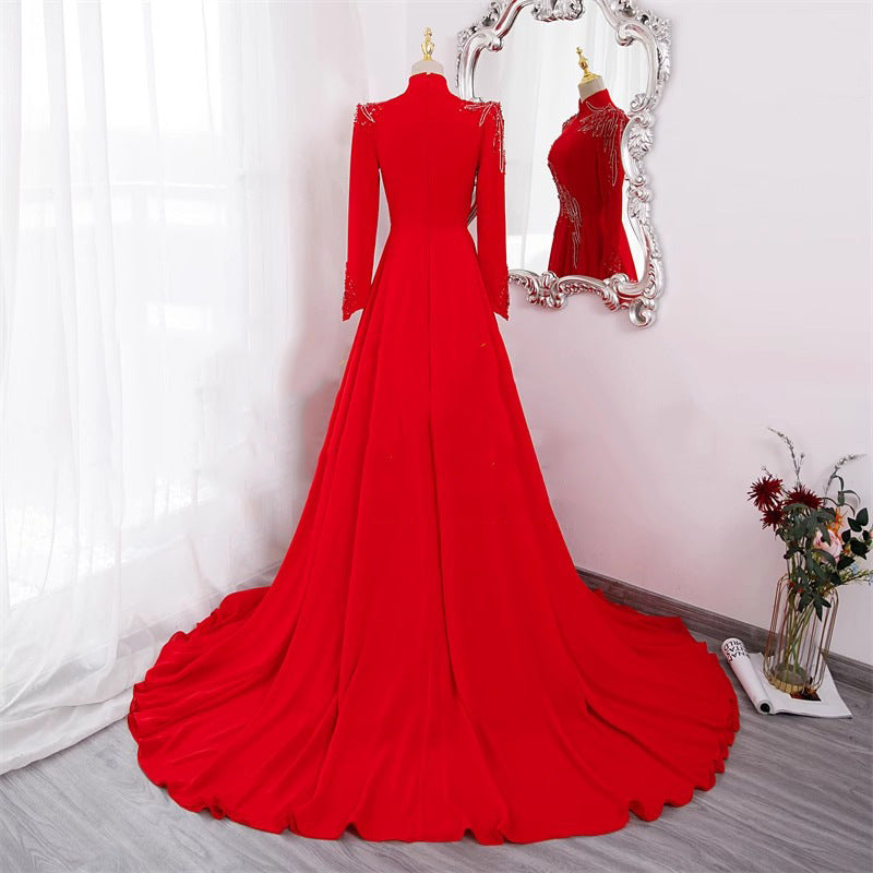 Beaded Artistic Retro Dress