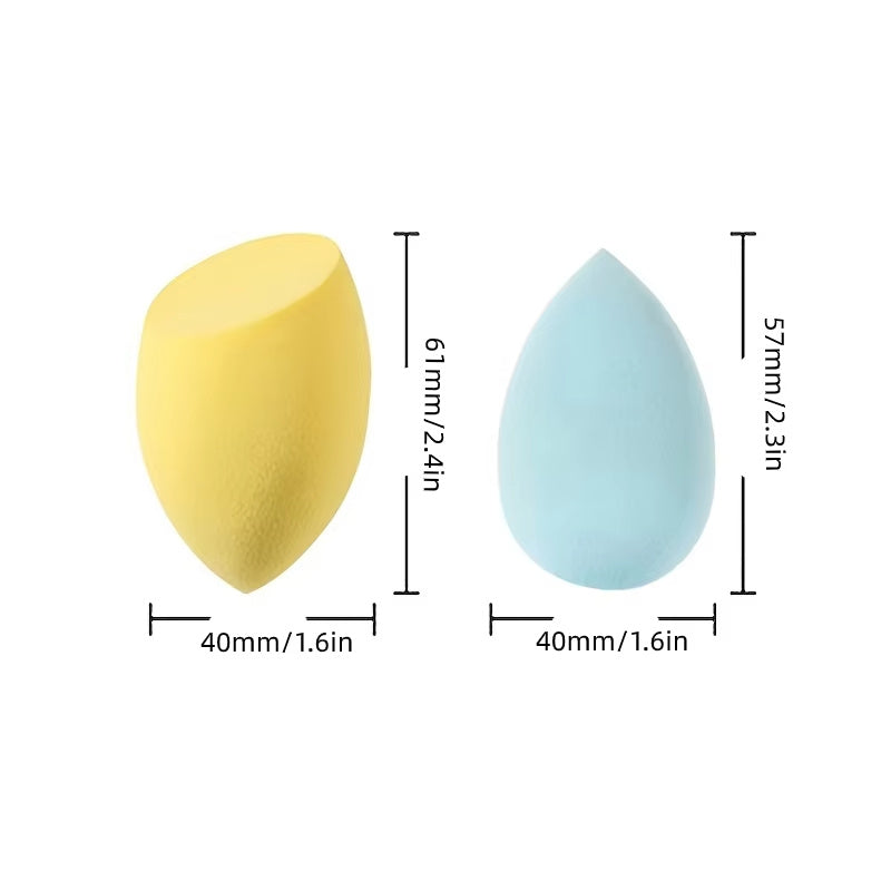 7-Piece Makeup Sponge Puff Set – Non-Latex, Soft & Versatile