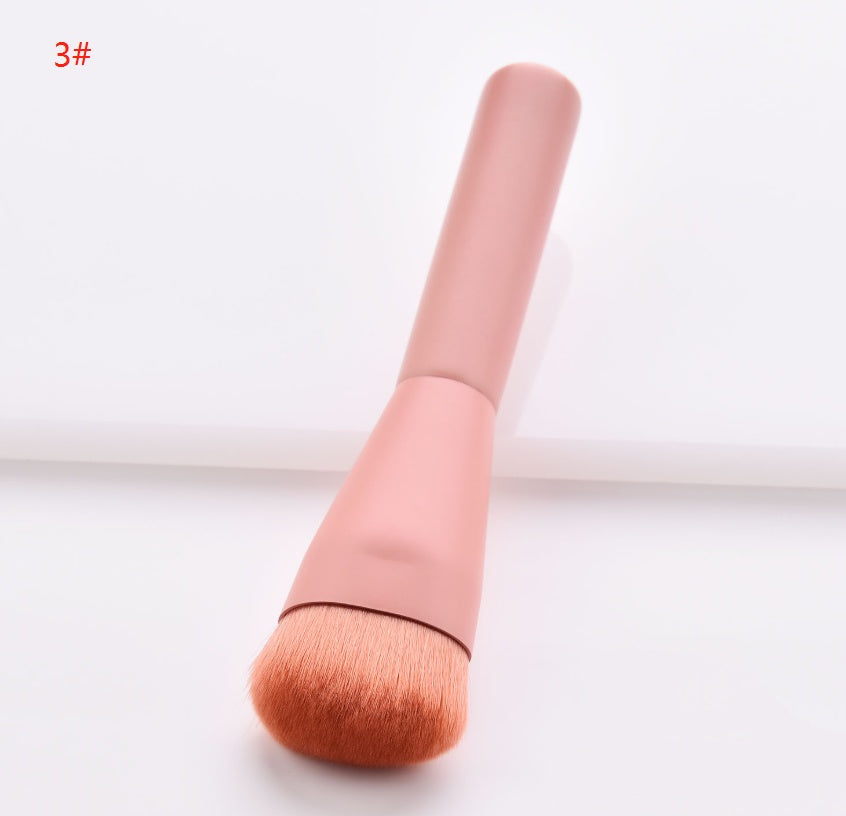 10-Piece Professional Makeup Brush Set High-End Wooden Handle & Nylon Bristles