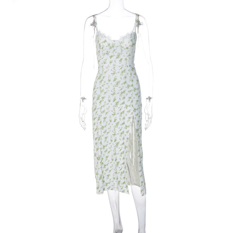 Solid Color Simple Fashion Dress – Lightweight Polyester Casual Wear