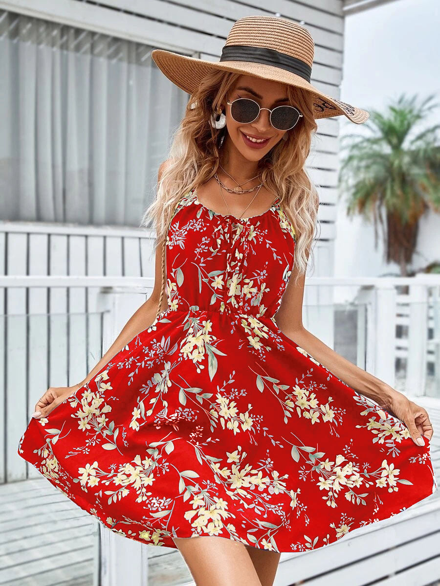 Women's Solid Color Casual Dress – Simple & Elegant Everyday Style