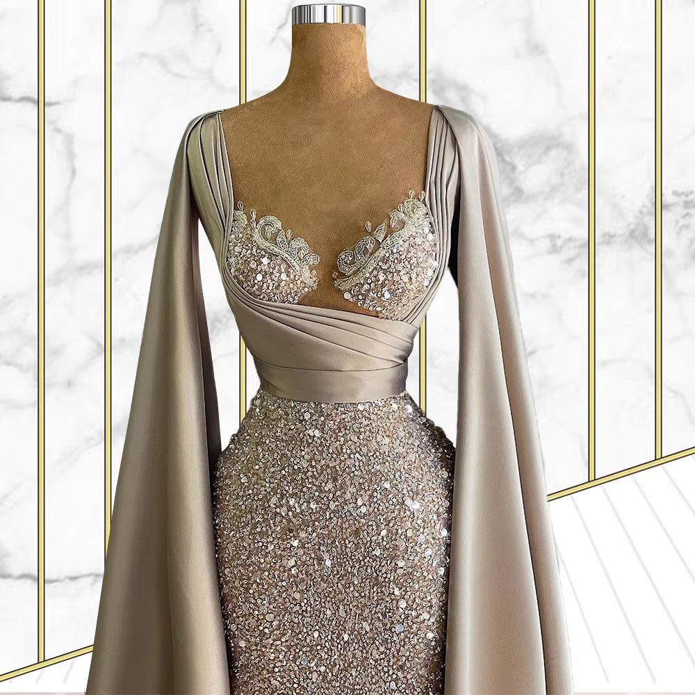 Elegant Lace Long Sleeve Wedding Dress