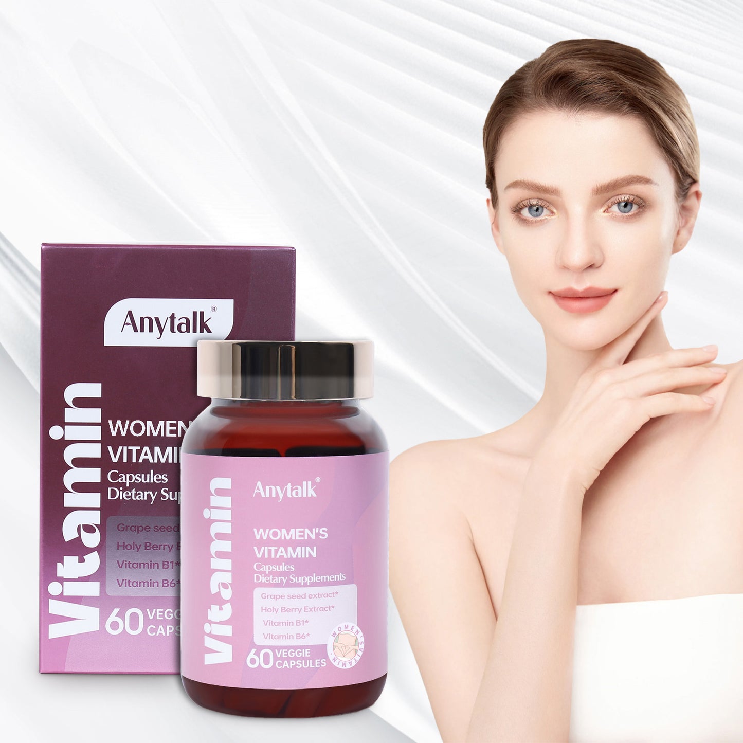 Women’s Maintenance Vitamin Capsules – 500mg × 60 Capsules
