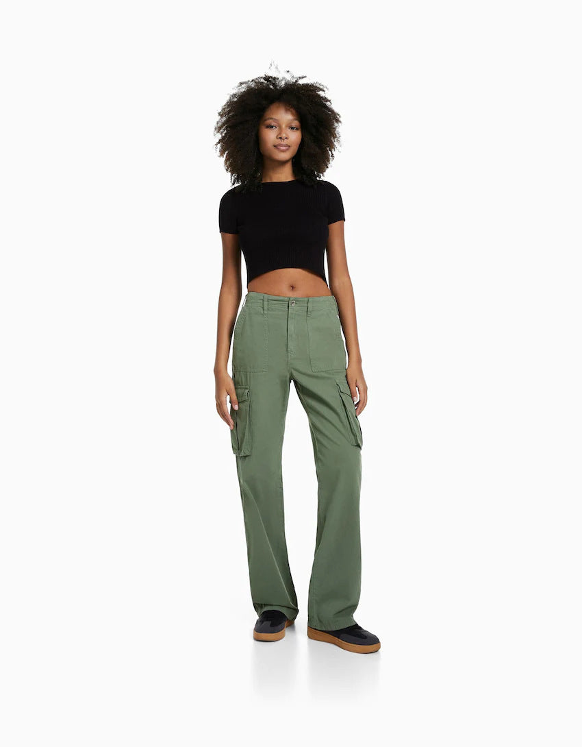 Autumn Women's Straight-Leg Fashion Jeans