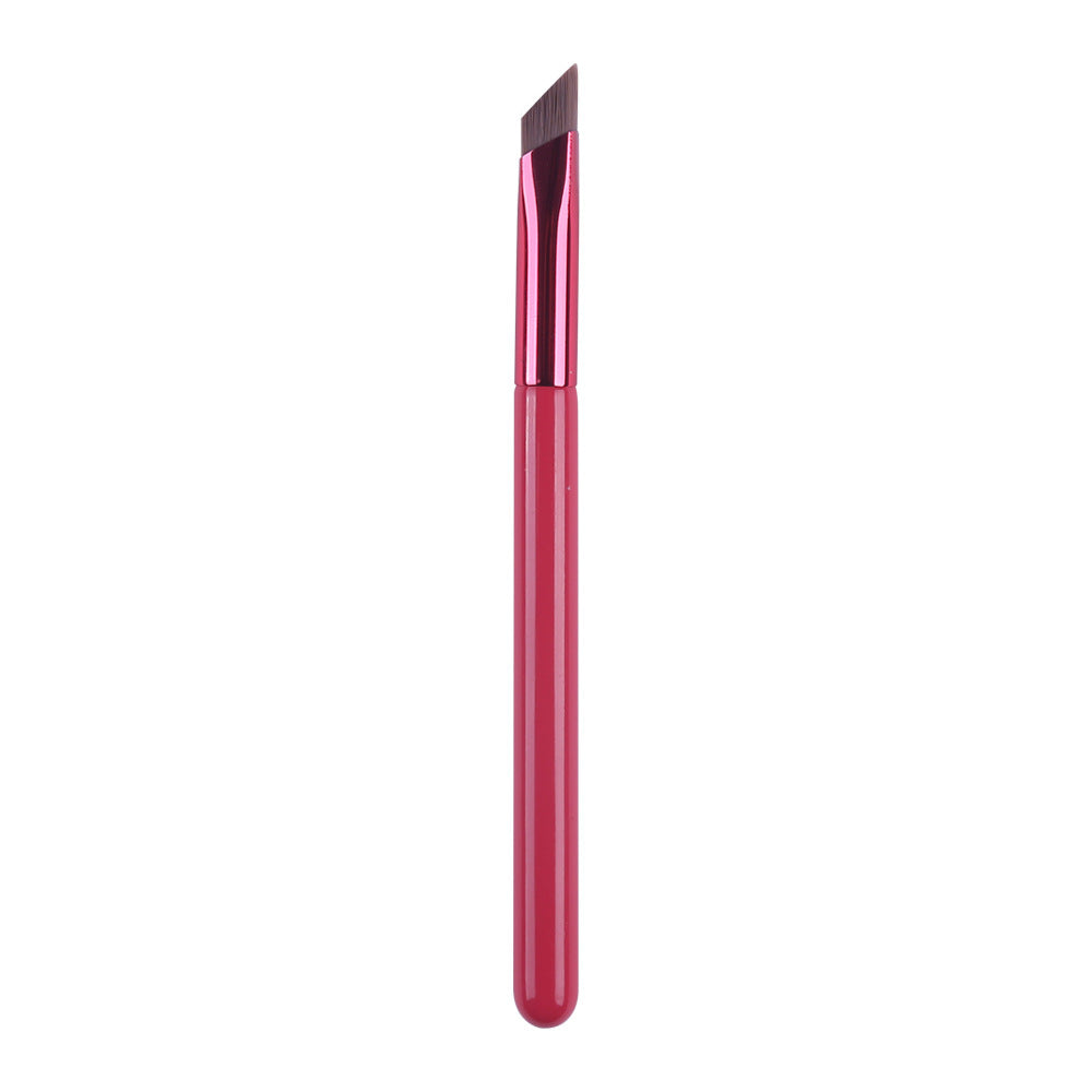 Professional Nylon Makeup Brush – Long Handle with Travel Bag