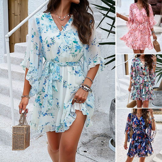 Stylish and simple solid color dress made from soft polyester fiber. Lightweight, comfortable, and available in multiple trendy colors. Perfect everyday wear