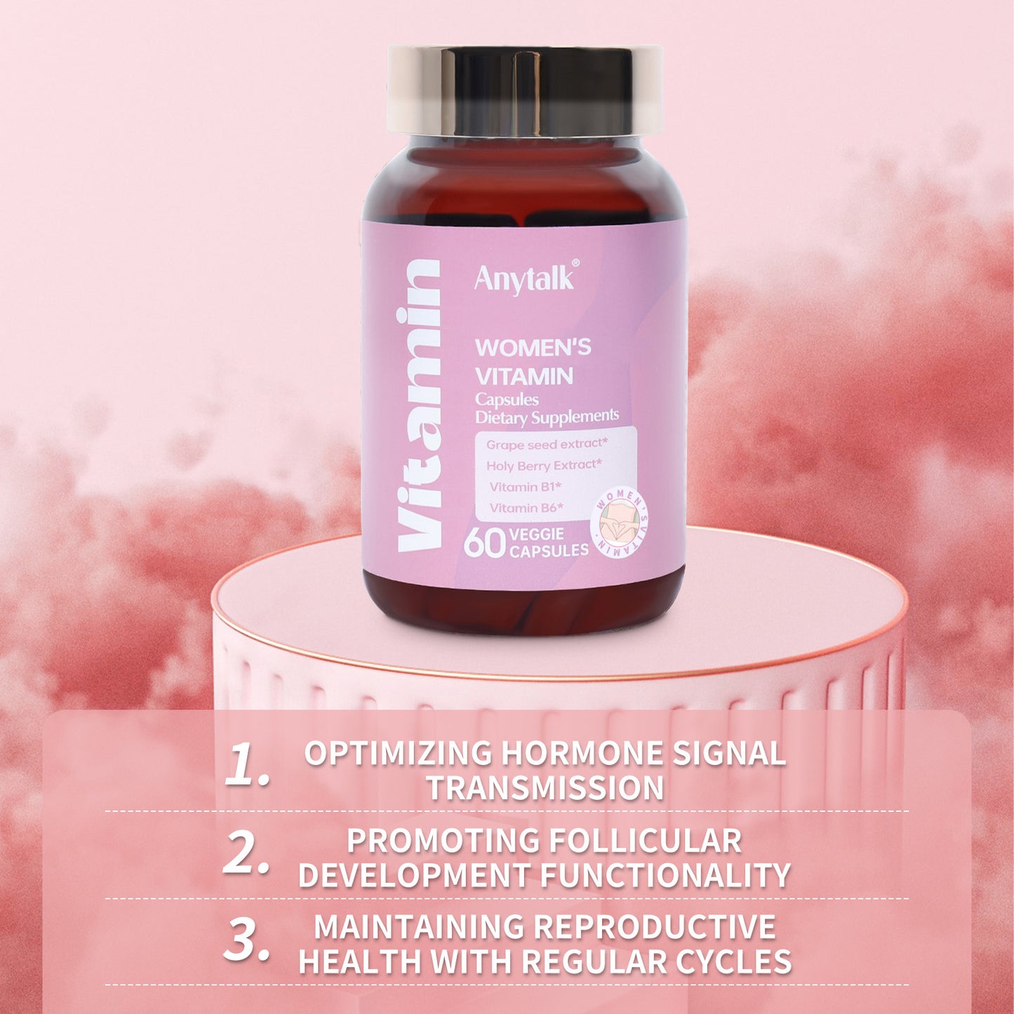 Women’s Maintenance Vitamin Capsules – 500mg × 60 Capsules