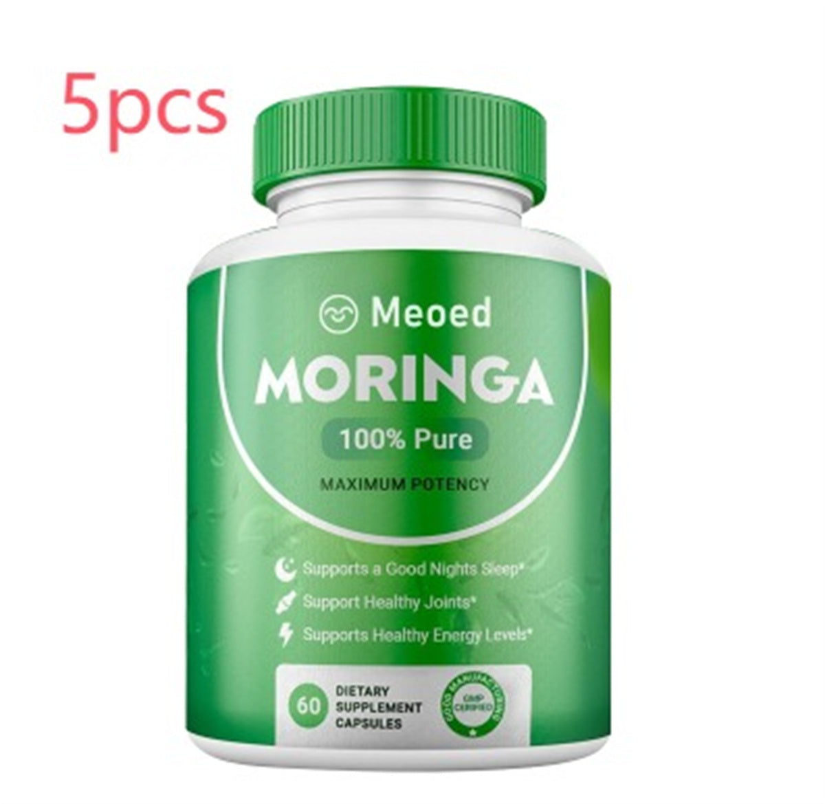 Moringa Leaf Capsules – Natural Herbal Supplement for Daily Wellness