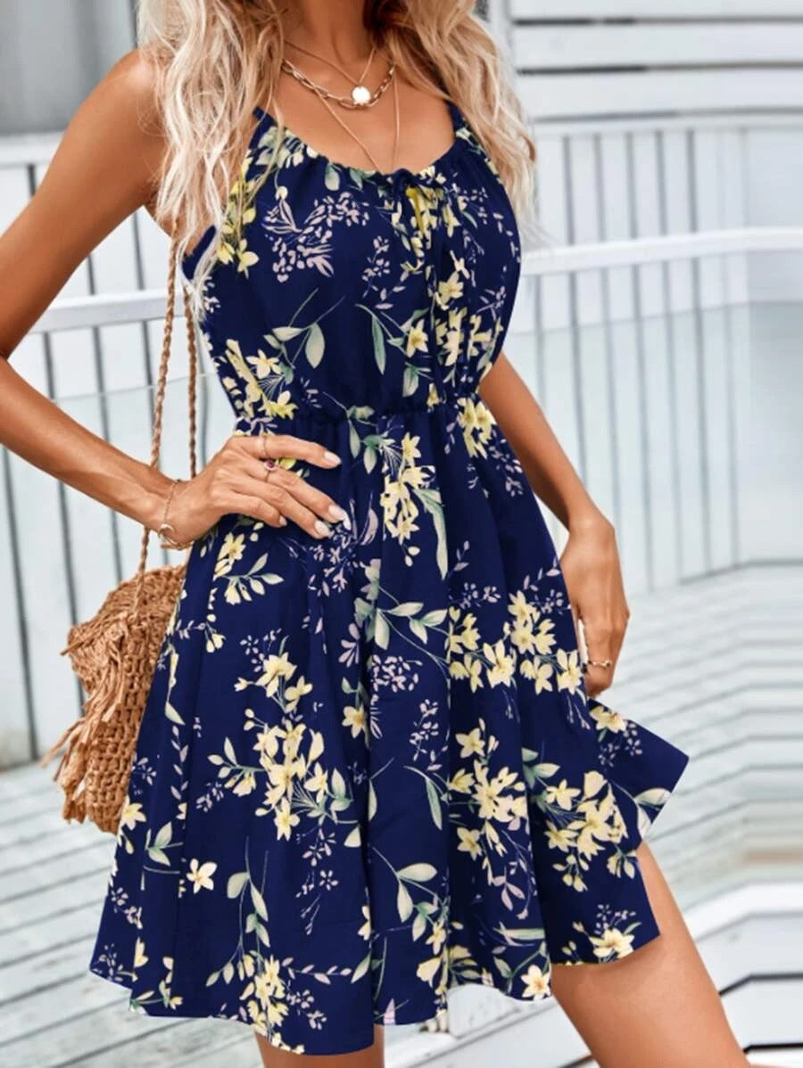 Women's Solid Color Casual Dress – Simple & Elegant Everyday Style